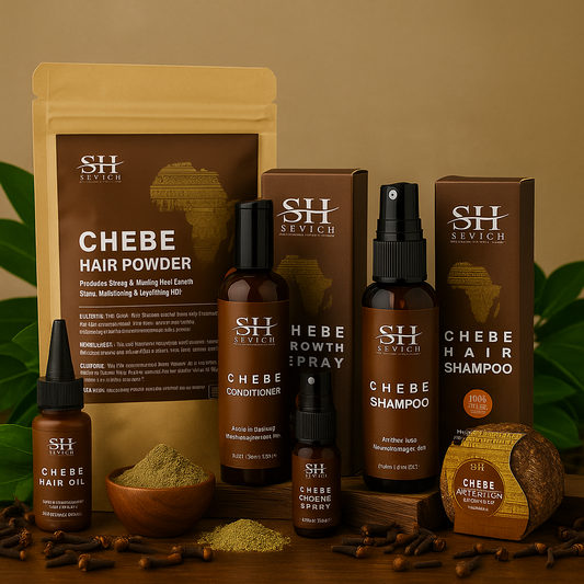 Chebe Hair Care Collection – Strength, Length, and Nourishment from Nature