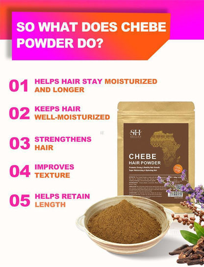 Chebe Hair Care Collection – Strength, Length, and Nourishment from Nature