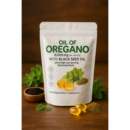 Oregano Soft Capsules 180 capsules, TK hot sale Oil of Oregano Soft Capsules